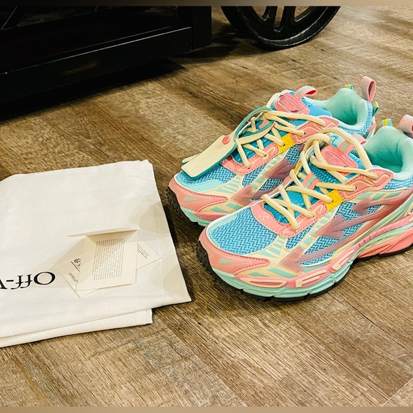 Off-White - Be Right Back Sneakers (Miami) - Mint - RARE - DEADSTOCK! Women’s 8 - Picture 5 of 16